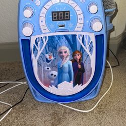 Frozen Karaoke Machine 