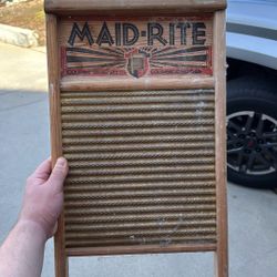 Maid-Rite Wash Board