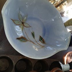 Antique Hand Painted Porcelain Bowl