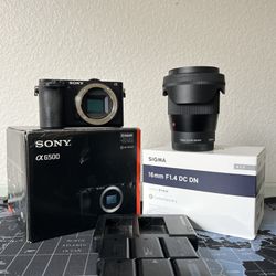 Sony A6500 + Sigma 16mm F/1.4