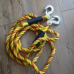 Tow Strap With Safety Steel