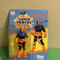 DC  Super Powers   DEATHSTROKE McFarlane Toys Brand New Sealed in Package