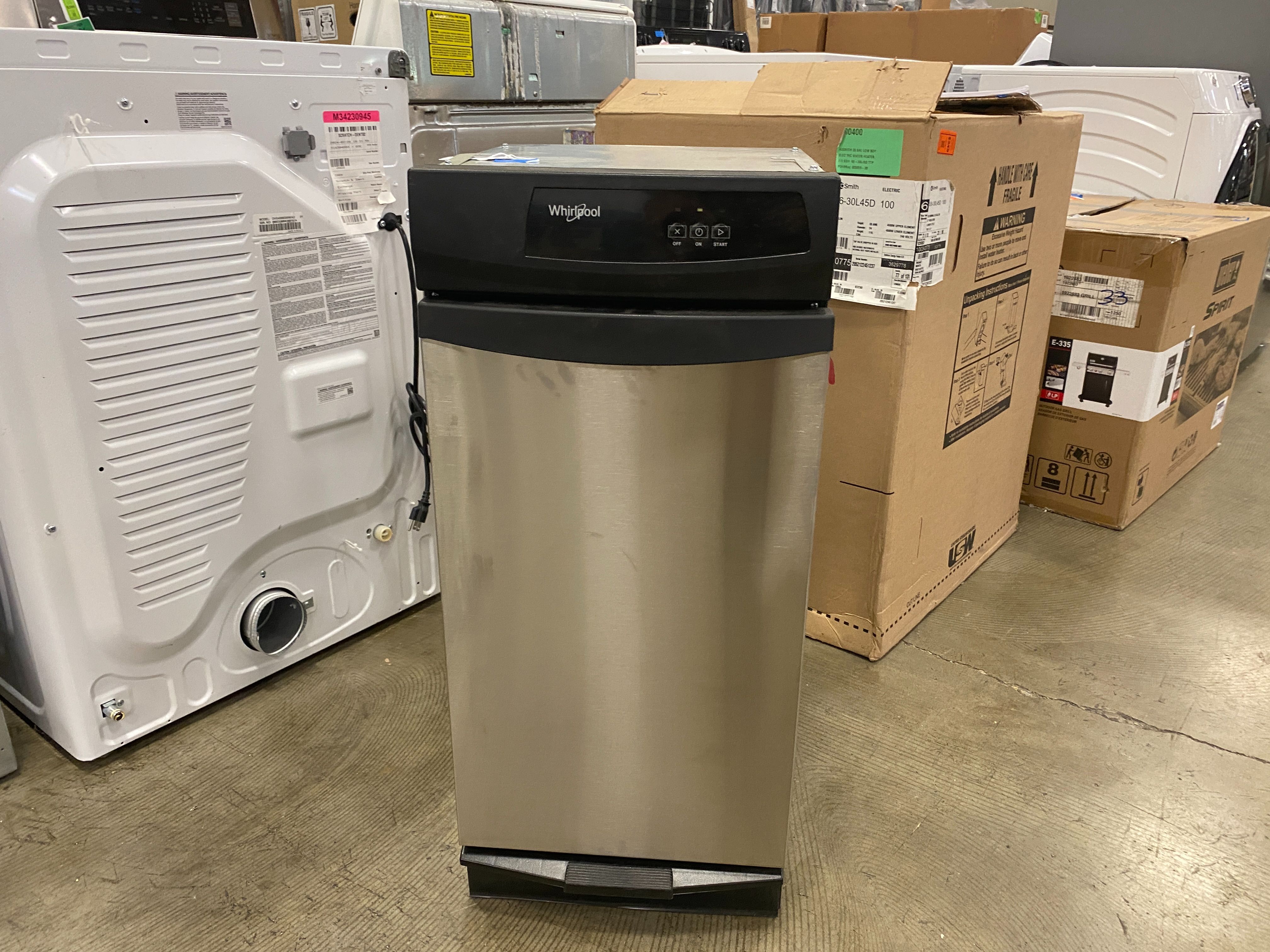 WHIRLPOOL Gold® 15-inch Undercounter Trash Compactor Model #GX900QPPS