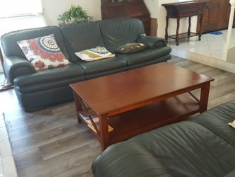 Leather Living Room Set