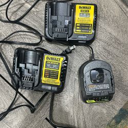 Dewalt And Ryobi Battery Chargers