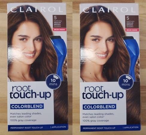 X2 ct Clairol - Root Touch Up Colorblend - Medium Brown Shades 