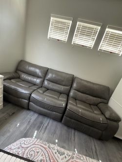 Leather Couch