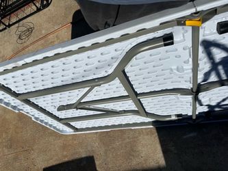 Folding Plastic Utility Table 6 foot