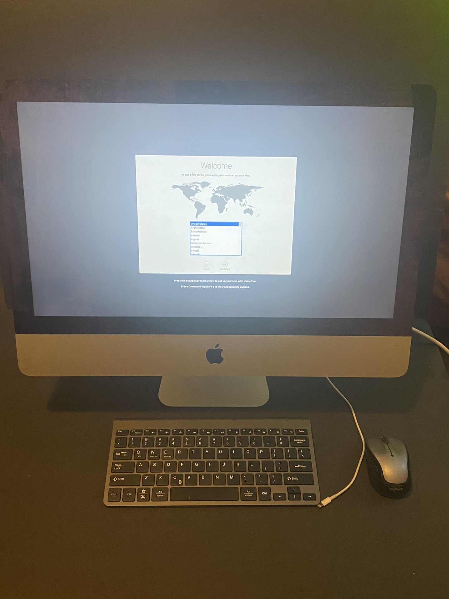 2012 iMac 1TB / 8GB + Logitech M325S & Bytech Keyboard — Full Working Kit