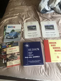 Hudson Hornet Wasp manuals