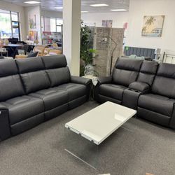 Ashley Reclining Sofa And Loveseat 