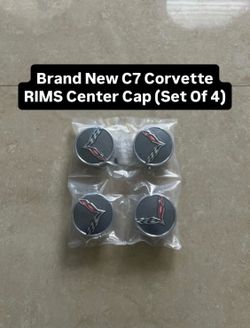 Brand New C7 Corvette Rims Center Cap (Set Of 4) PickUp Today!