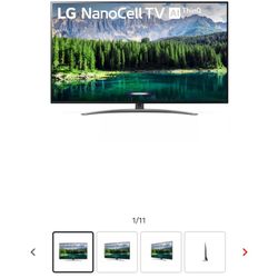 LG NanoCell 86 Series 4K 49 inch Class Smart UHD NanoCell TV w/ AI ThinQ® (48.5'' Diag)