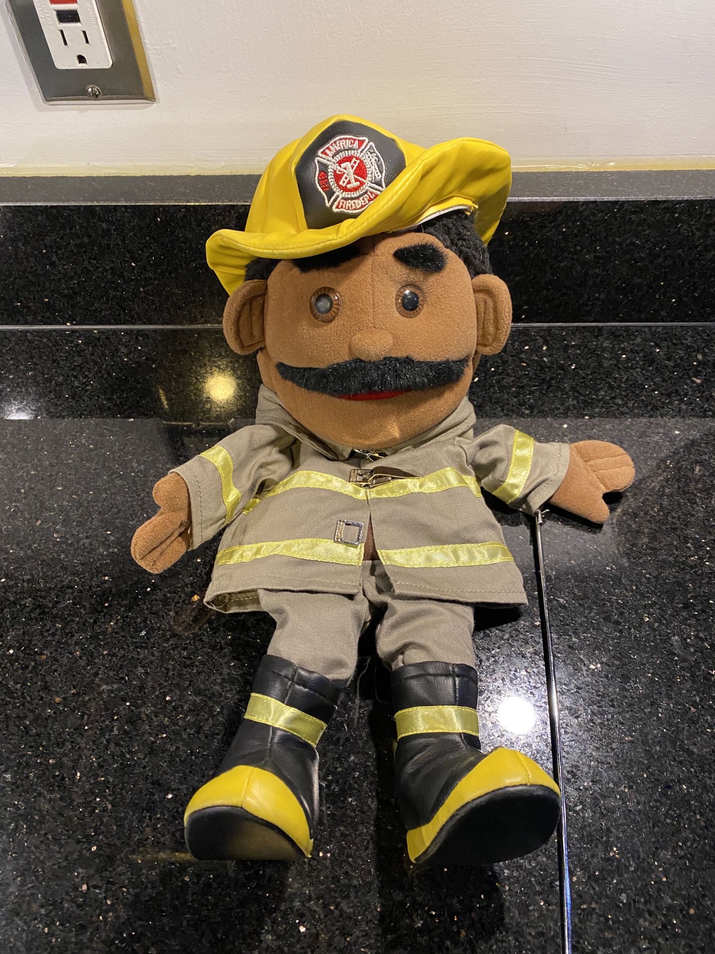 Sunny Toys 17" Fireman Full Body Puppet