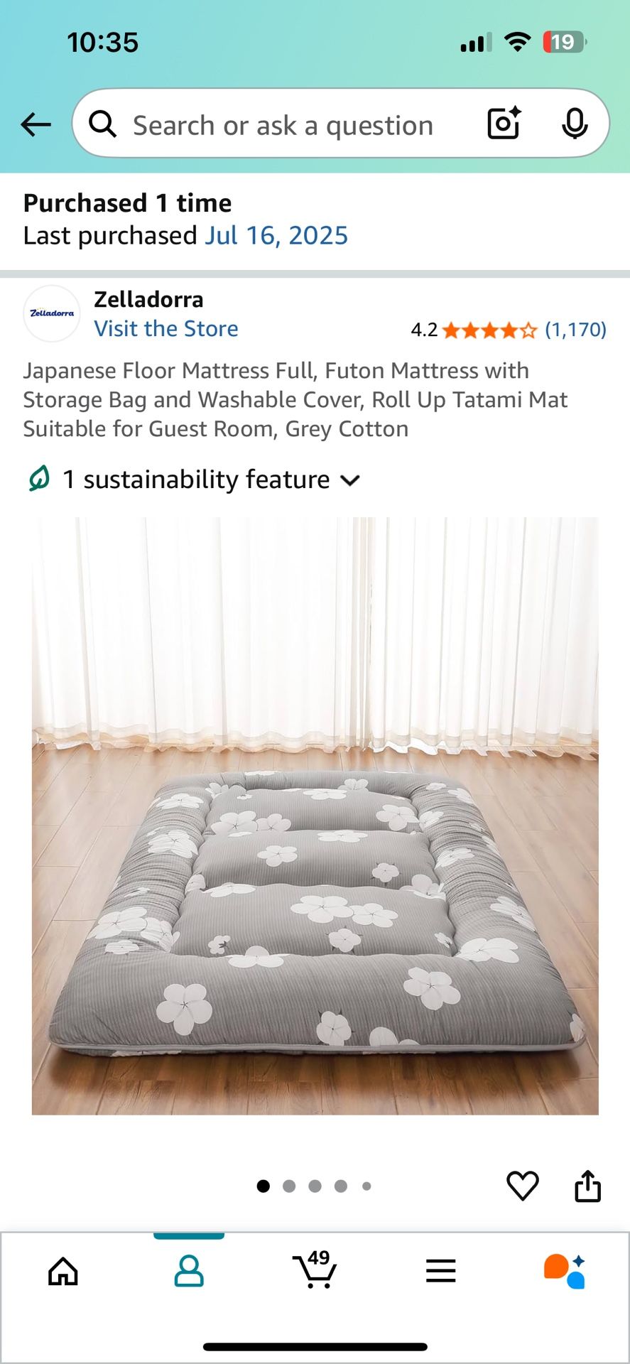Japanese Futon Mattress