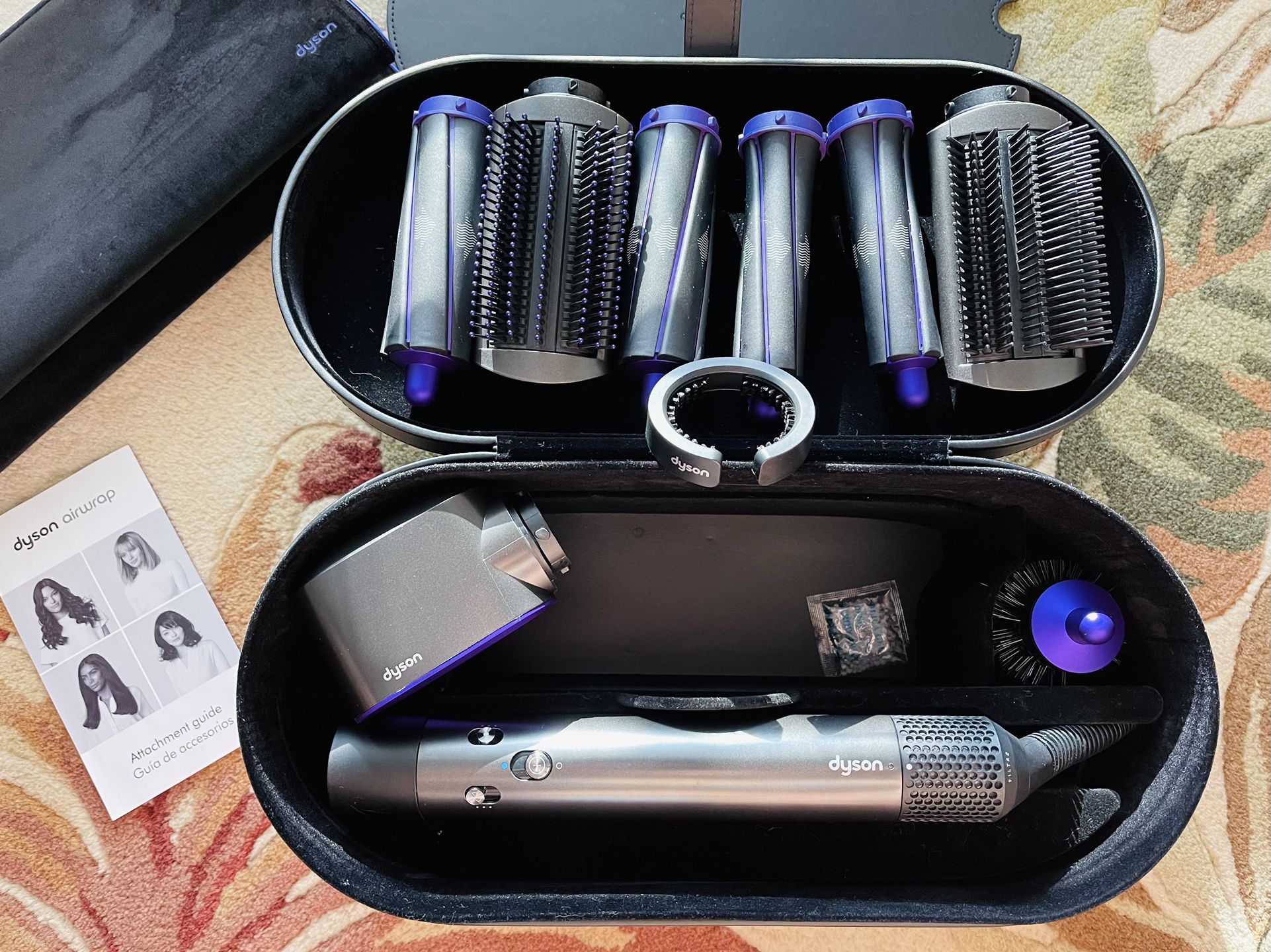First-generation Dyson Airwrap styler Complete Black Purple Limited Edition