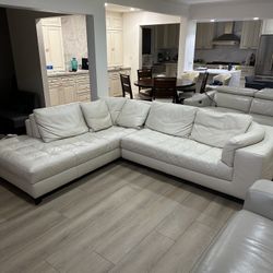 Leather Sofa 