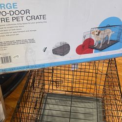 Two-door Wire Pet Create