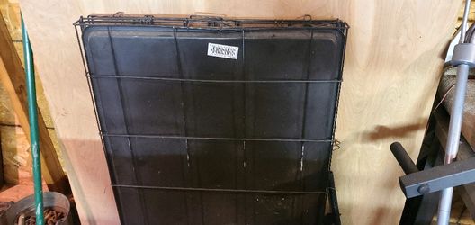 42 in metal dog cage.