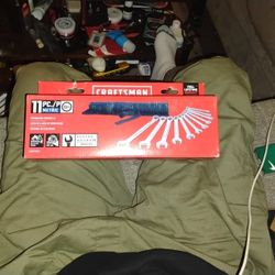 Craftsman 11pc Metric Combination Wrench Set 