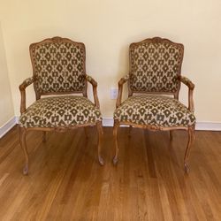 Antique Pair of Louis XV Armchairs