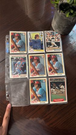 baseball cards Pete rose
