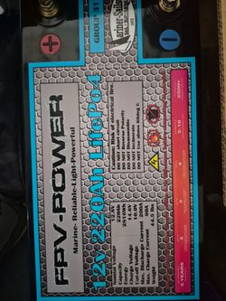 12v 220ah Battery