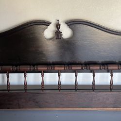 Solid Wood California King Bed