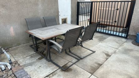 Table And Chairs