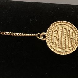 Faith Bracelet features the word $5