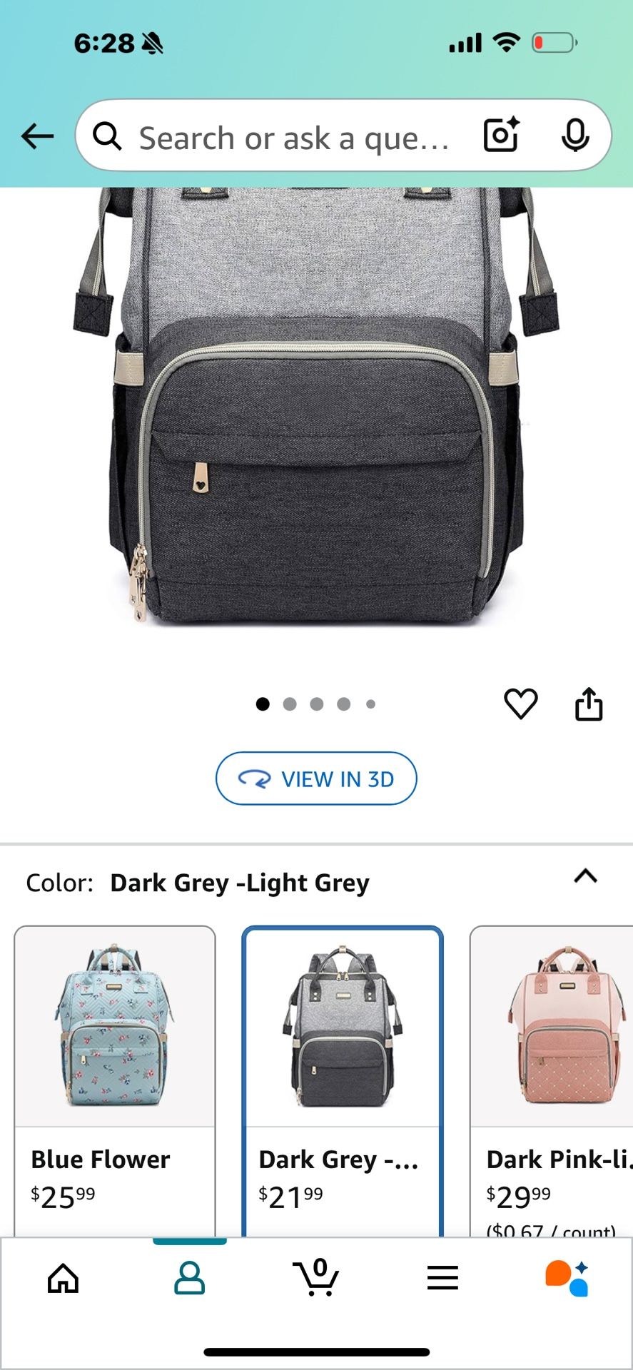 Diaper Bag Back Pack