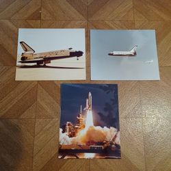 8x10 Photographs: Space shuttle