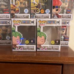 Funko Zoro Enma Chalice Collectibles Exclusive Glow In The Dark Pop