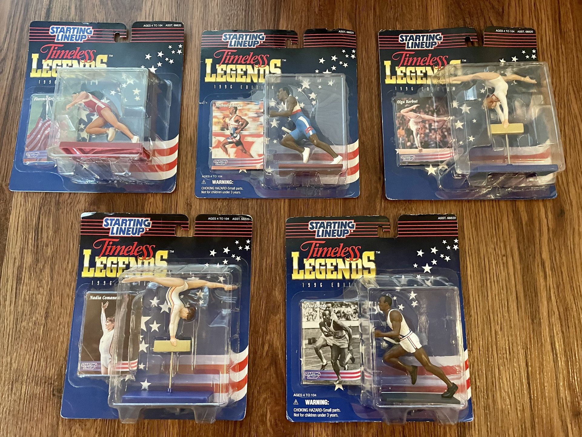 Starting Lineup 1996 Timeless Legends Olympians