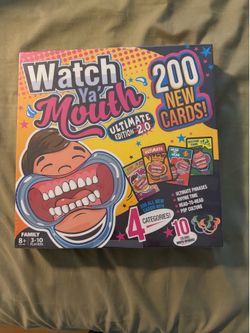 new watch ya mouth 200 card game
