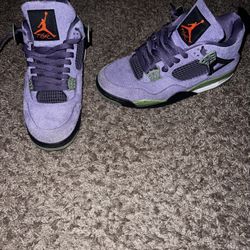 Canyon Purple Jordan 4 (Size 10)