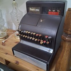 Vintage Cash Register For Sale 
