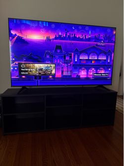 Black TV Stand / Entertainment Center – 60”