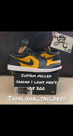 Black And Yellow Jordan 1s