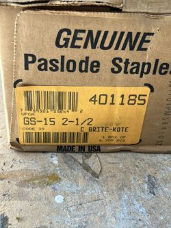 Paslode staples 2 1/2”