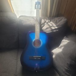 Acoustic Guitar - BLUE