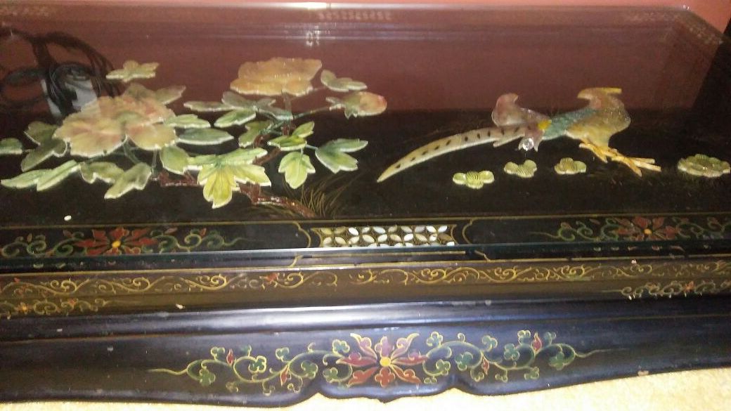 Asian mother pearl coffee/tea table