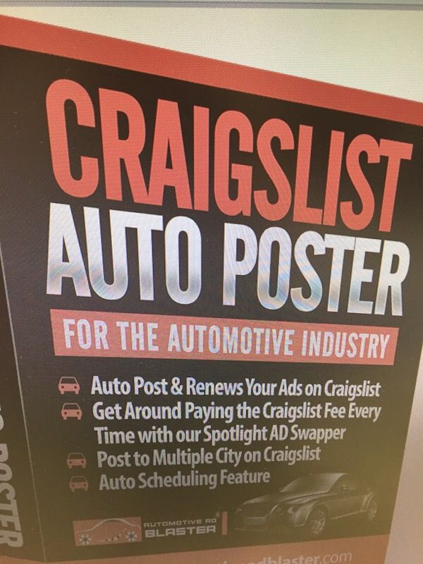 Craigslist Ad Poster Software
