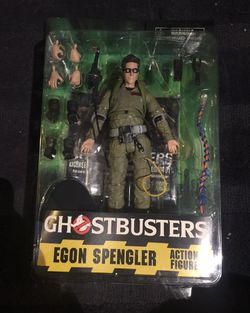 Egon Spengler 7 inch Action Figure, Ghostbusters collectible figure, Diamond Select Toys