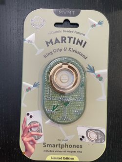 🍸📱 NEW MVMT MARTINI BEADED MAGSAFE RING GRIP & KICKSTAND — ONLY $12! 📱🍸