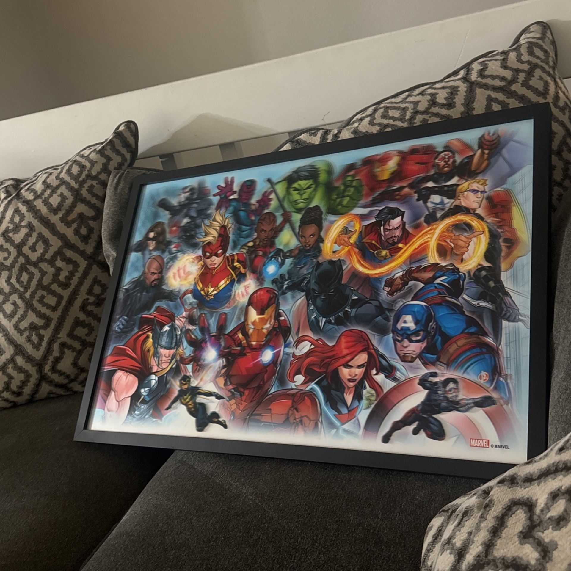 Avengers boy room decor