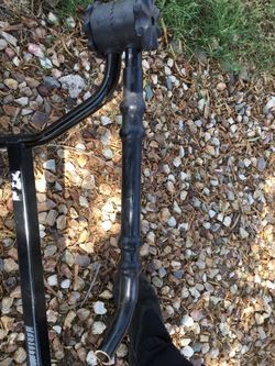 Bike rack hitch mount