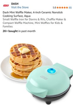 Brand new - Dash mini waffle maker