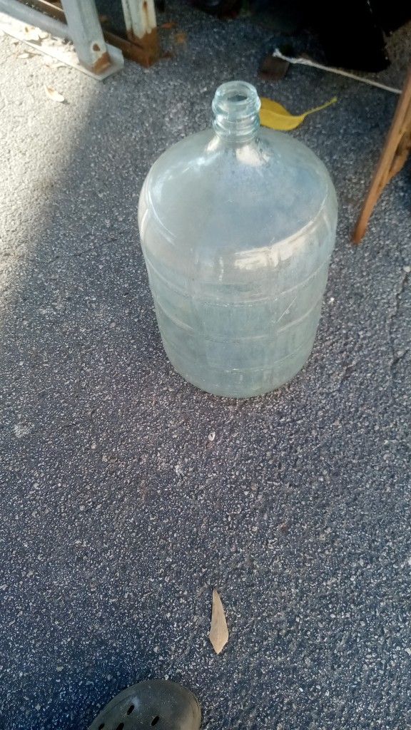 Antique Glass Water Jug