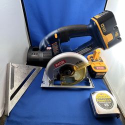 RYOBI 18V Cordless 5 1/2 in. Circular Saw Kit